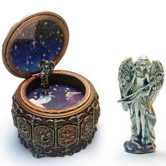 Celestial Taurus Luminous Resin Music Box - A Unique Birthday Gift