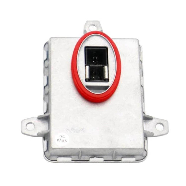 HID Ballast For BMW 1 Series Headlights Replacement Part - silver 35W D1S/R ballast unit with red connector, fits 2012–2015 models, 12V 3.6A