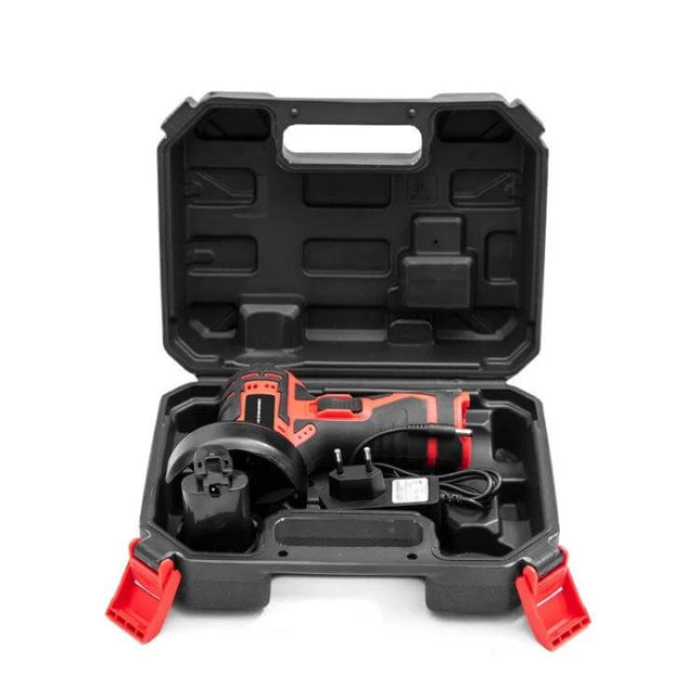 HILDA 3-Inch Angle Grinder For Home Cutting And Sanding Tasks compact rechargeable grinder kit with case and charger