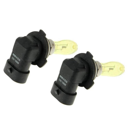 HOD 2-Pack Headlight Bulbs for Cars Everyday Night Driving - olive-shaped xenon gas replacement bulbs for clearer all-weather 12V visibility