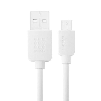 HAWEEL Micro USB Cable for Everyday Device Charging - white USB to micro-USB cable for phone and tablet charging and syncing