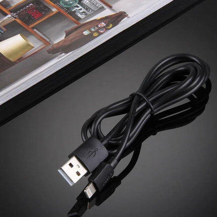 HAWEEL USB Cable for Daily iPhone and iPad Charging Needs - black USB to Lightning cable for reliable everyday charging and data syncing
