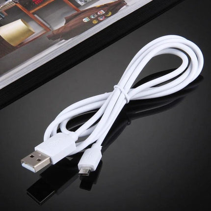 Charging Cables for Everyday Smartphone Charging Needs - set of five white USB to micro-USB cables for reliable charging and data sync