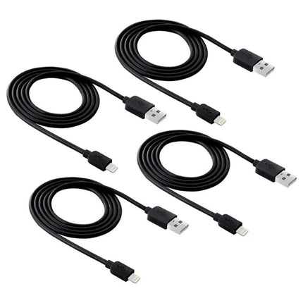 Haweel 4 Pack 1m Lightning Charging Cables For iPhone And iPad