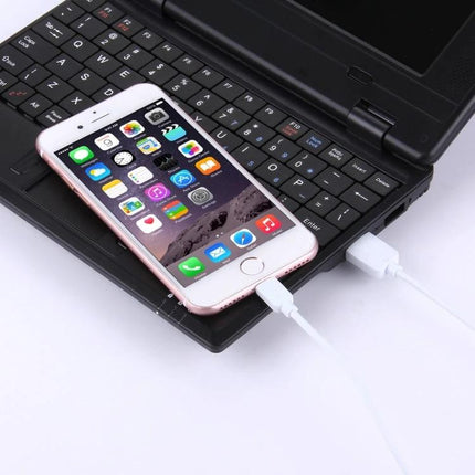 HAWEEL Cable for Everyday iPhone Charging and Syncing connected to iPhone and laptop for charging and data sync