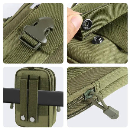 Haweel Hiking Belt Waist Bag 7 Inch Phone Pouch For Outdoor Use