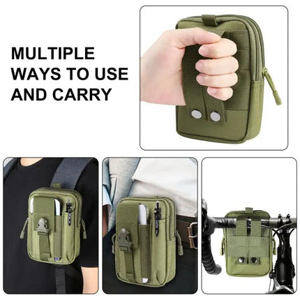 Haweel Hiking Belt Waist Bag 7 Inch Phone Pouch For Outdoor Use
