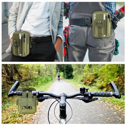 Haweel Hiking Belt Waist Bag 7 Inch Phone Pouch For Outdoor Use