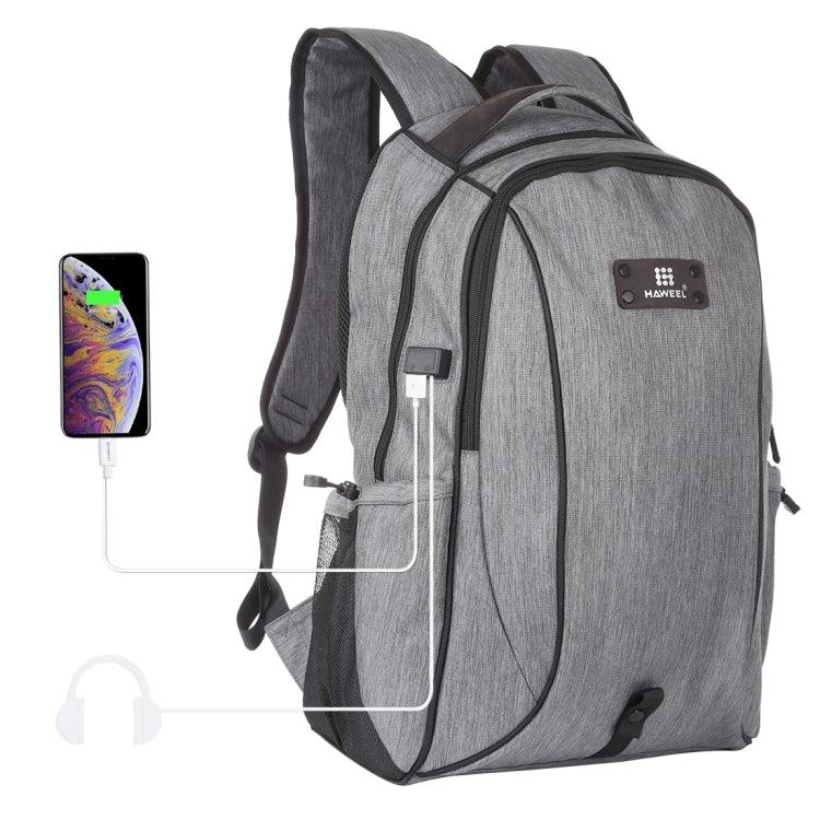 Versatile Outdoor Canvas Laptop Backpack with Anti-Theft Design