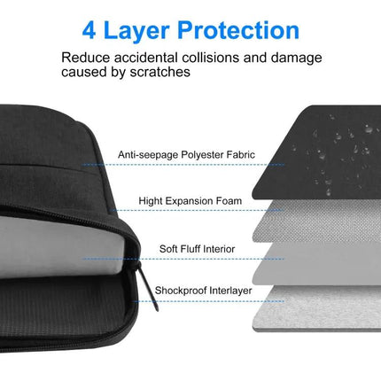 HAWEEL Protective Sleeve Case for 13 to 13.5 Inch Laptops