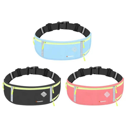 HAWEEL Running Belt Water Resistant Waist Pouch For Everyday Runs