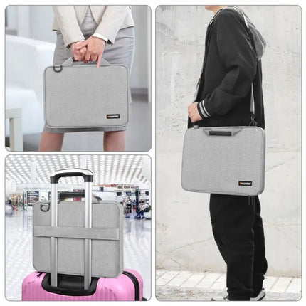 HAWEEL Briefcase Crossbody Laptop Bag for 15-16 Inch Laptops
