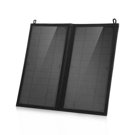 HAWEEL Foldable Solar Charger Bag for Portable Device Powering – portable foldable solar panel bag charging smartphones and tablets via USB