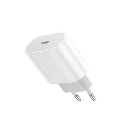 HAWEEL USB-C Travel Charger for Daily Device Needs On The Go compact white USB-C wall charger for smartphones and tablets