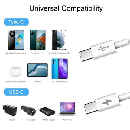 HAWEEL USB-C to USB-C Cable for Everyday Device Charging, universal Type-C compatibility with phones, tablets, laptops and chargers