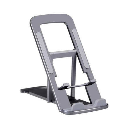 HAWEEL Desktop Holder Supports Daily Video Calls and Streaming - adjustable silver phone tablet desk stand for video calls and streaming