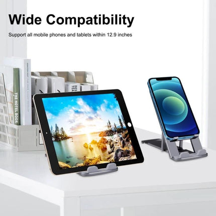 HAWEEL Desktop Holder Supports Daily Video Calls and Streaming — adjustable desk stand holding tablet and phone for video calls, streaming