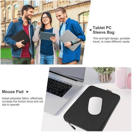 HAWEEL Protective Sleeve Case for 9.7 to 11 Inch Tablets slim polyester sleeve with soft lining for commuting and travel