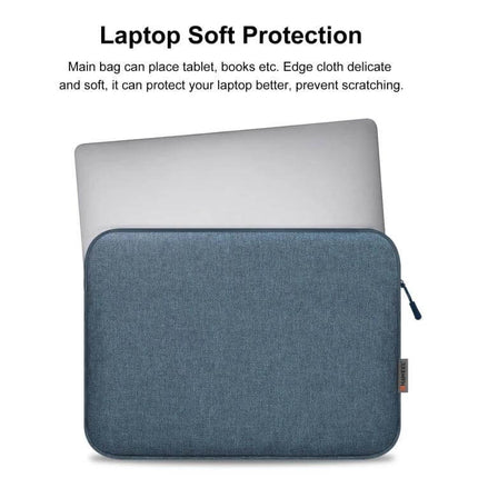 HAWEEL Zippered Laptop Sleeve Case for 15-16.7 Inch Devices slim blue sleeve protecting laptop from scratches and minor impacts
