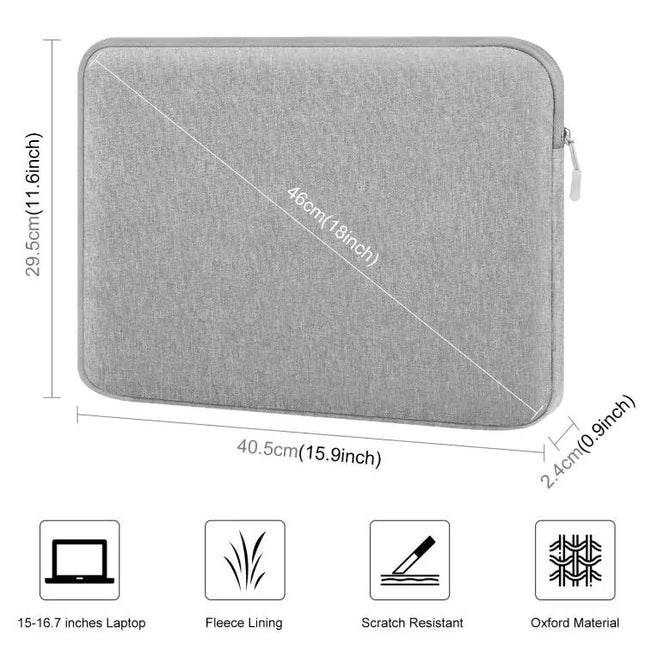 HAWEEL Zippered Laptop Sleeve Case for 15-16.7 Inch Devices | Syndmart
