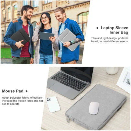 HAWEEL Zipper Laptop Sleeve with Handle for 12.5-13.5 Inch Laptops