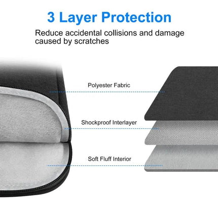 HAWEEL Protective Laptop Sleeve with Handle for 15-16.7 Inch Laptops