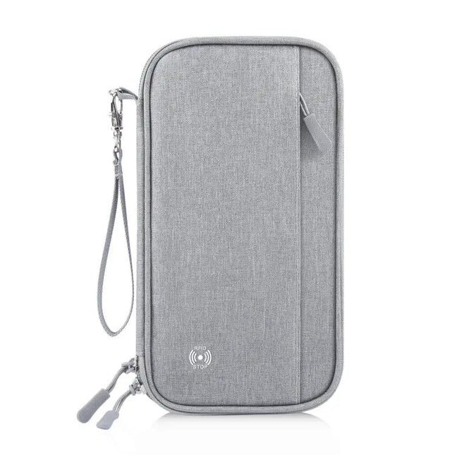 HAWEEL Clutch Bag Passport Wallet For Travel Documents And Cards