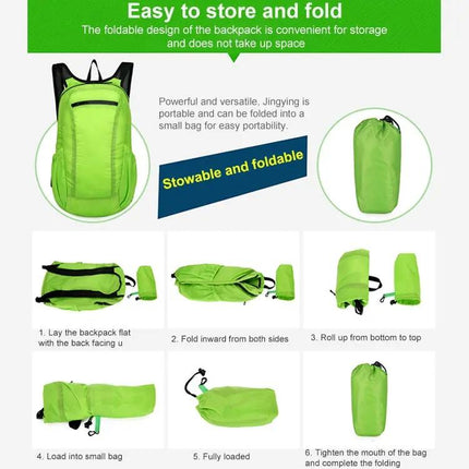 HAWEEL Foldable Backpack For Travel Day Trips And Camping | Syndmart