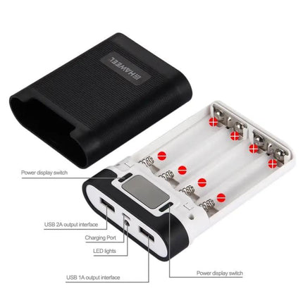 HAWEEL Shell for DIY Phone Charging on the Go