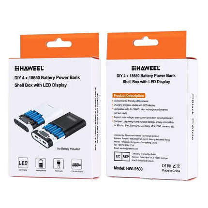 HAWEEL Shell for DIY Phone Charging on the Go