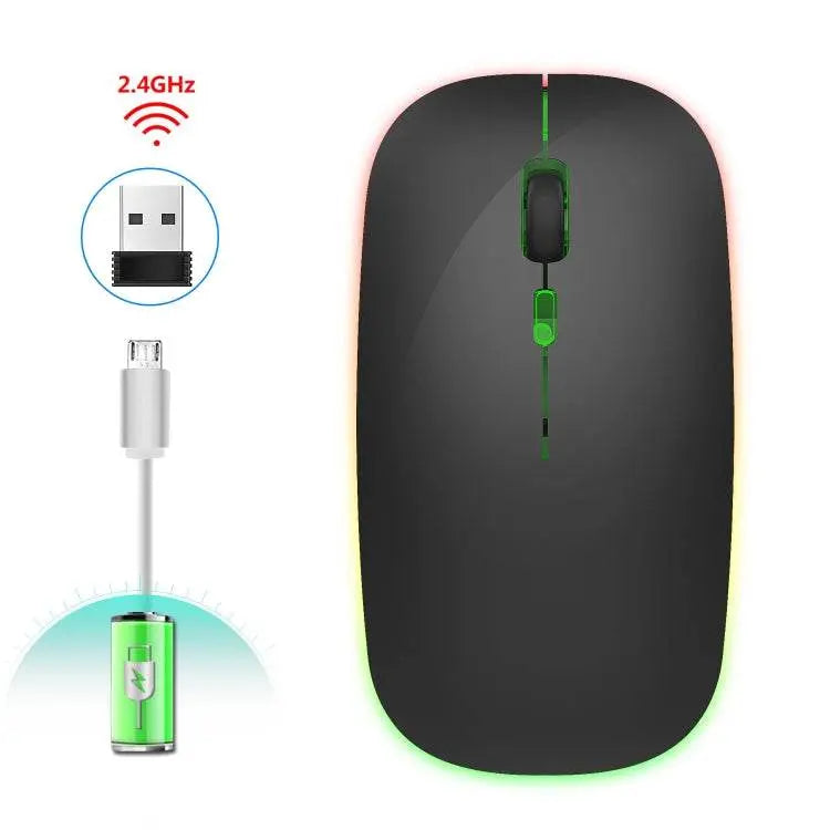 HXSJ M40 4 Key 2.4G Colorful Wireless Silent Mouse Design