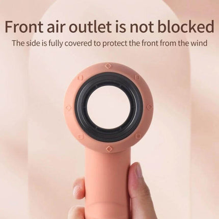 Hair Drier Case For Dyson Shockproof Everyday Use Travel silicone sleeve shown protecting front air outlet while keeping outlet unblocked