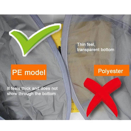 Haircut Cape 60cm For Salon And Home Use Everyday Comfort - thick PE model resists water seepage and covers clothes