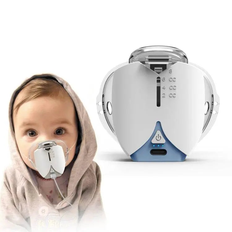 Hands-Free Wearable Micro-Mesh Nebulizer USB Style with US EU Plug