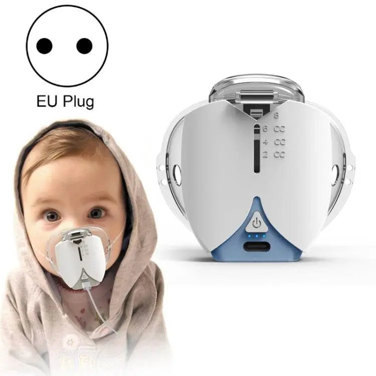 Hands-Free Wearable Micro-Mesh Nebulizer USB Style with US EU Plug