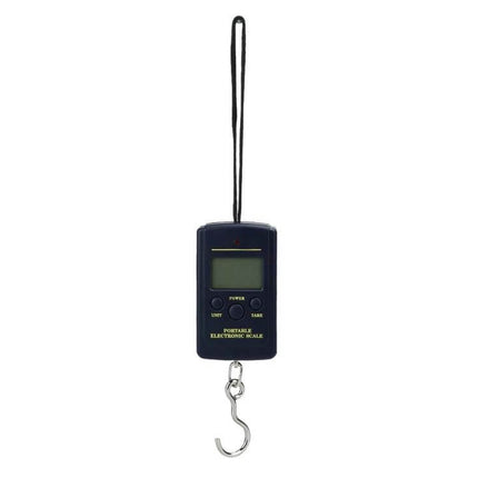 Hanging Digital Fishing Scale, 40kg Capacity for Weighing Catch - portable digital scale with stainless steel hook and LCD for fishing and travel