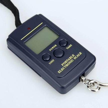 Hanging Digital Fishing Scale, 40kg Capacity for Weighing Catch - portable electronic hanging scale with stainless steel hook and LCD display