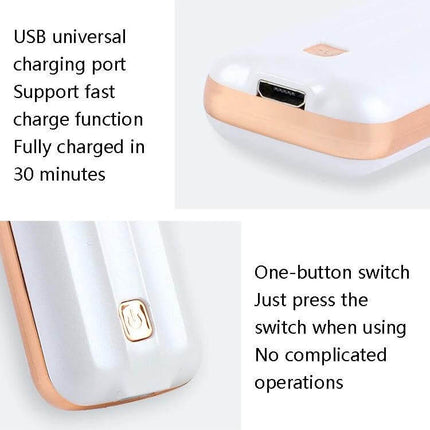 Hanging Neck Negative Ion Air Purifier Portable For Daily Use compact unit with USB charging port and one-button switch, fast 30-minute full charge