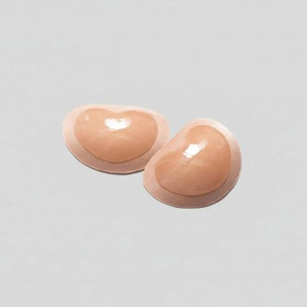 Women Silicone Nipple Covers Heart Shape Bra Pads for Everyday Wear - nude heart-shaped silicone nipple covers with smooth edge for seamless, everyday wear