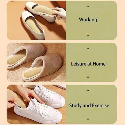 Heated Walking Insoles Pair For Cold Feet EU 36-43 Unisex - unisex heated insoles for working, leisure at home, study and exercise, quick 5s heat