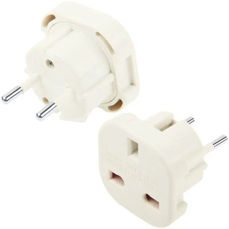 High Quality UK Plug to EU Plug AC Wall Travel Adaptor