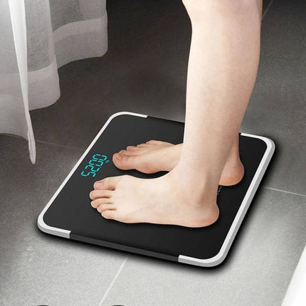 Home Precision Weight Scale For Daily Weighing Red - tempered glass digital bathroom scale, 0.2–180 kg range, compact 26x25x2.5 cm, battery powered