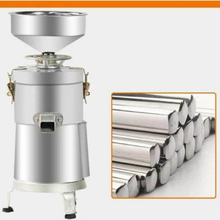 Household Stainless Steel Refiner Large Capacity For Soy Milk And Tofu stainless steel home refiner with hopper and interchangeable meshes