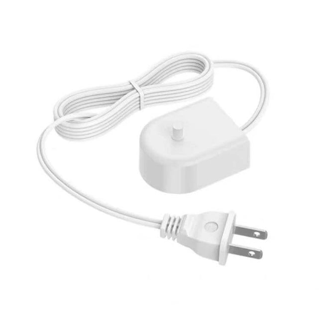 HX6100 Charger For Sonicare Toothbrush Replacement US Plug white charging base with US plug and cord, replacement charger for Sonicare handle