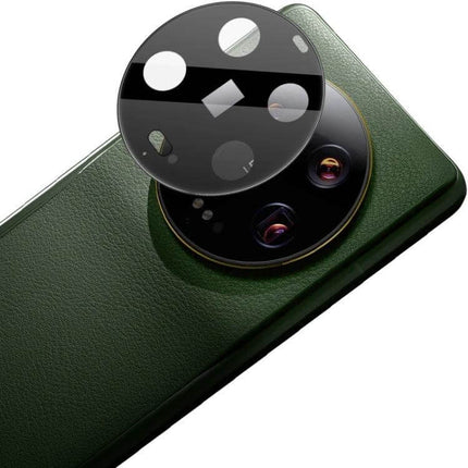 IMAK Rear Camera Lens Glass Film Black For Everyday Photos - circular tempered lens protector on green phone camera module