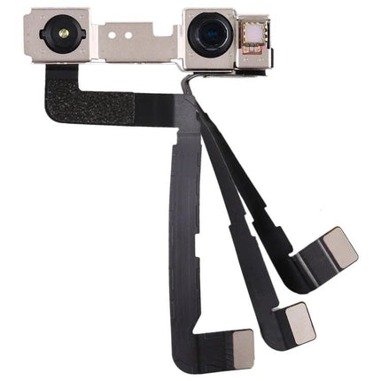 Replacement Front Camera for iPhone 11 Pro Daily Use - replacement front camera assembly showing dual sensors and flex cables for quick selfie/video call repair