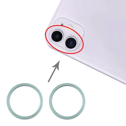 Metal Camera Lens Ring For iPhone 11 Protection