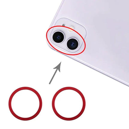 Metal Camera Lens Ring For iPhone 11 Protection