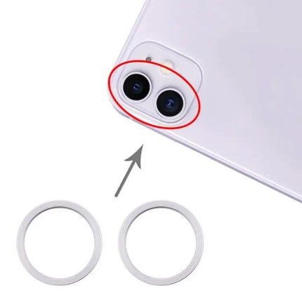 Metal Camera Lens Ring For iPhone 11 Protection