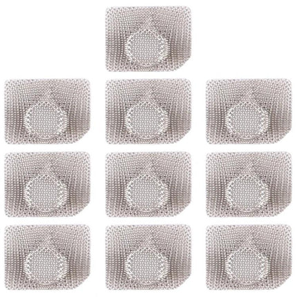 Essential Dustproof Mesh for iPhone Everyday Protection - pack of 10 silver microphone and flashlight replacement meshes for iPhone 11 series